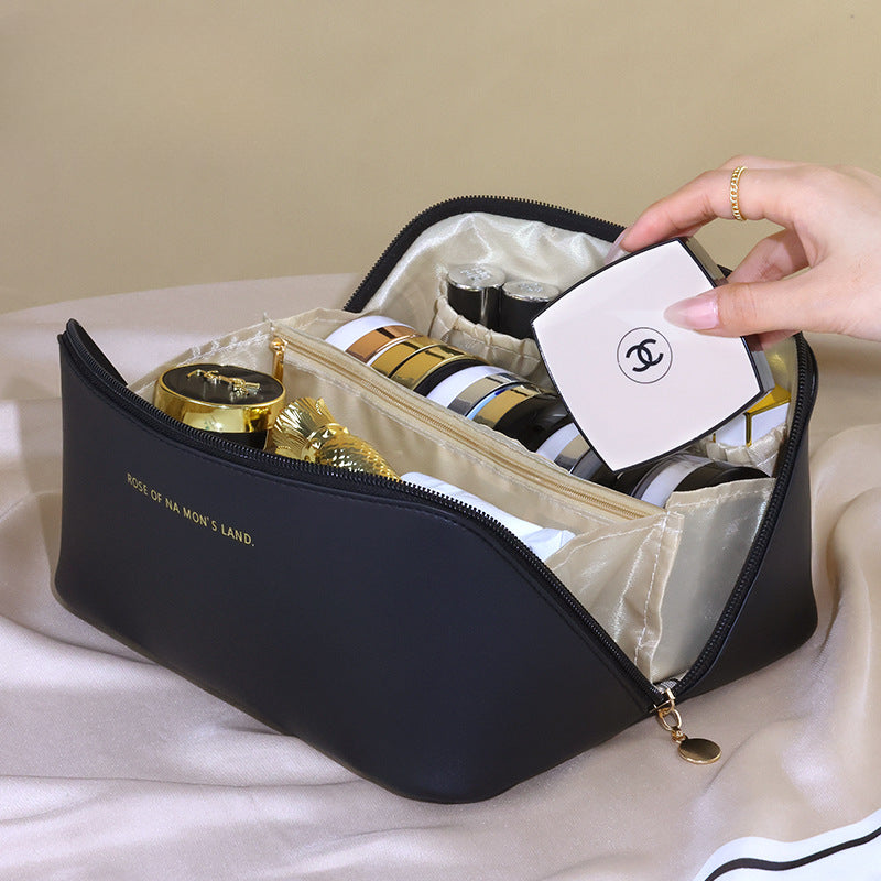 Wholesale PU Leather Cloud Pillow Makeup Bags